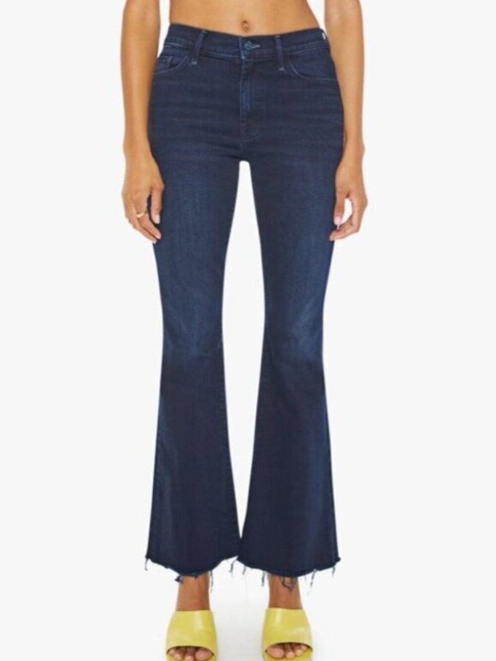 MOTHER The Weekender Fray Jeans in Chip on My Shoulder Size 25